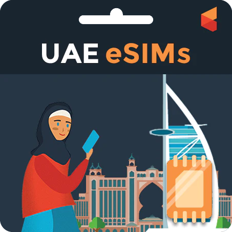 Buy Your UAE eSIMs in Canada - Best Prepaid Sim for UAE eSIMs Travel