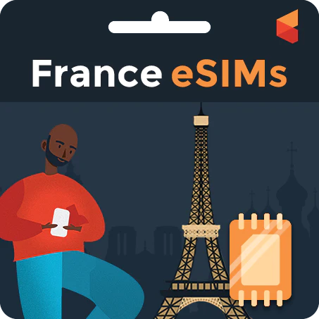 Buy Your France eSIMs in Canada - Best Prepaid Sim for France eSIMs Travel