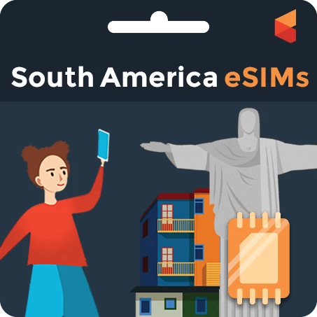 Buy Your South America eSIMs in Canada - Best Prepaid Sim for South America eSIMs Travel