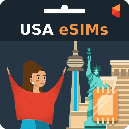 Buy Your USA eSIMs in Canada - Best Prepaid Sim for USA eSIMs Travel
