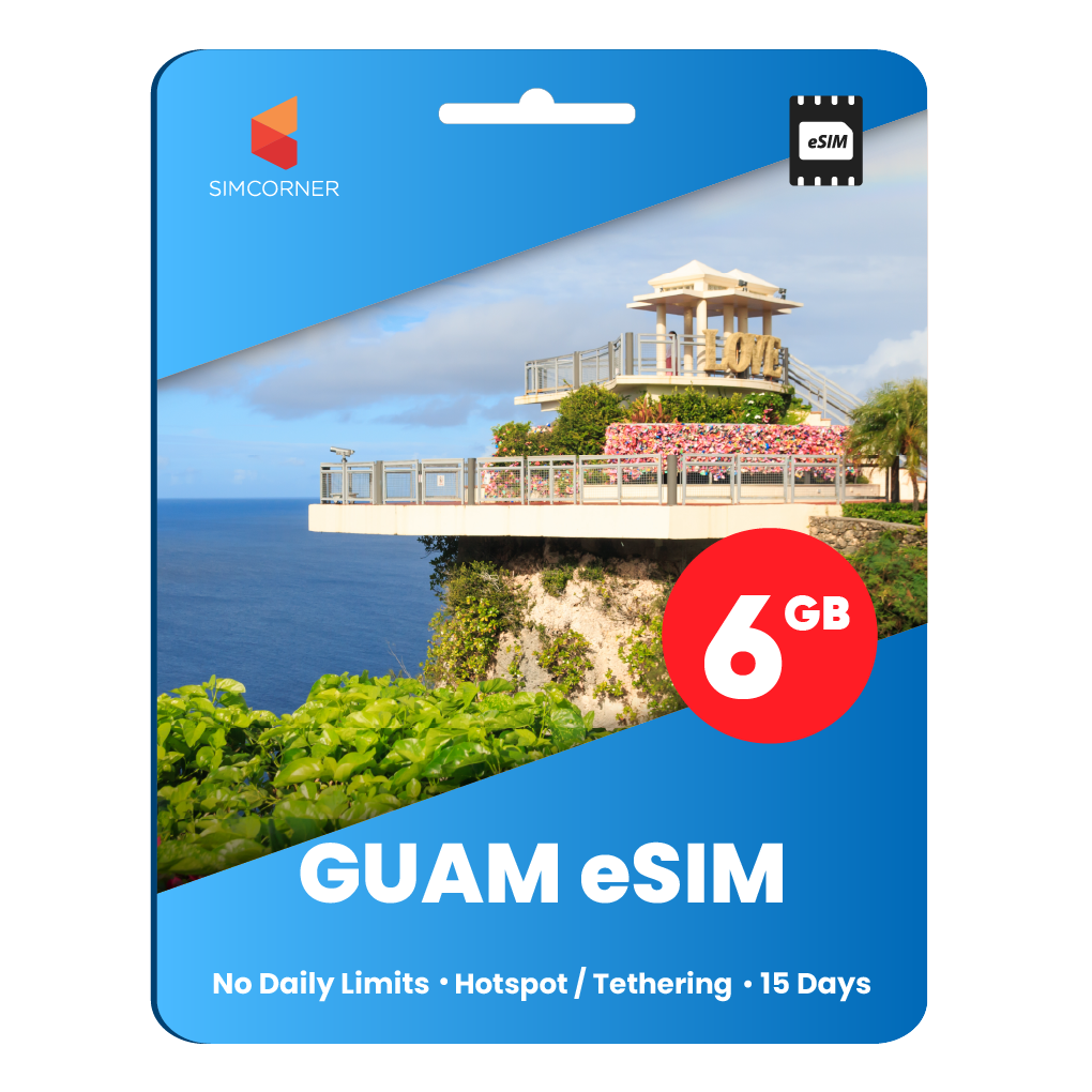 [eSIM] Guam Data eSIM (6GB - 15 Days)