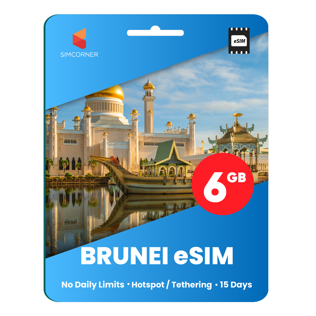 [eSIM] Brunei Data eSIM (6GB - 15 Days)