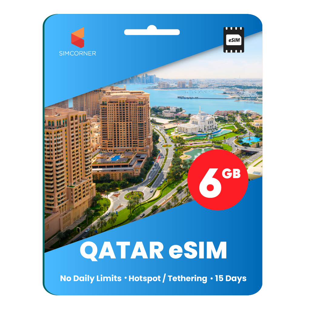 [eSIM] Qatar Data eSIM (6GB - 15 Days)