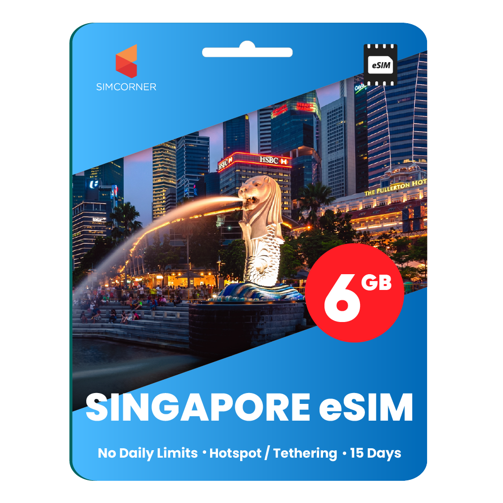 [eSIM] Singapore Data eSIM (6GB - 15 Days)