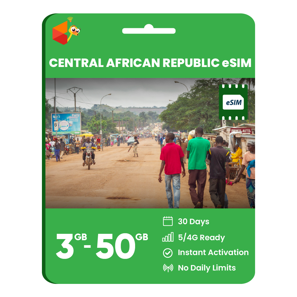 Central African Republic eSIM