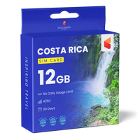 Costa Rica Data SIM Card(12GB) | SimCorner