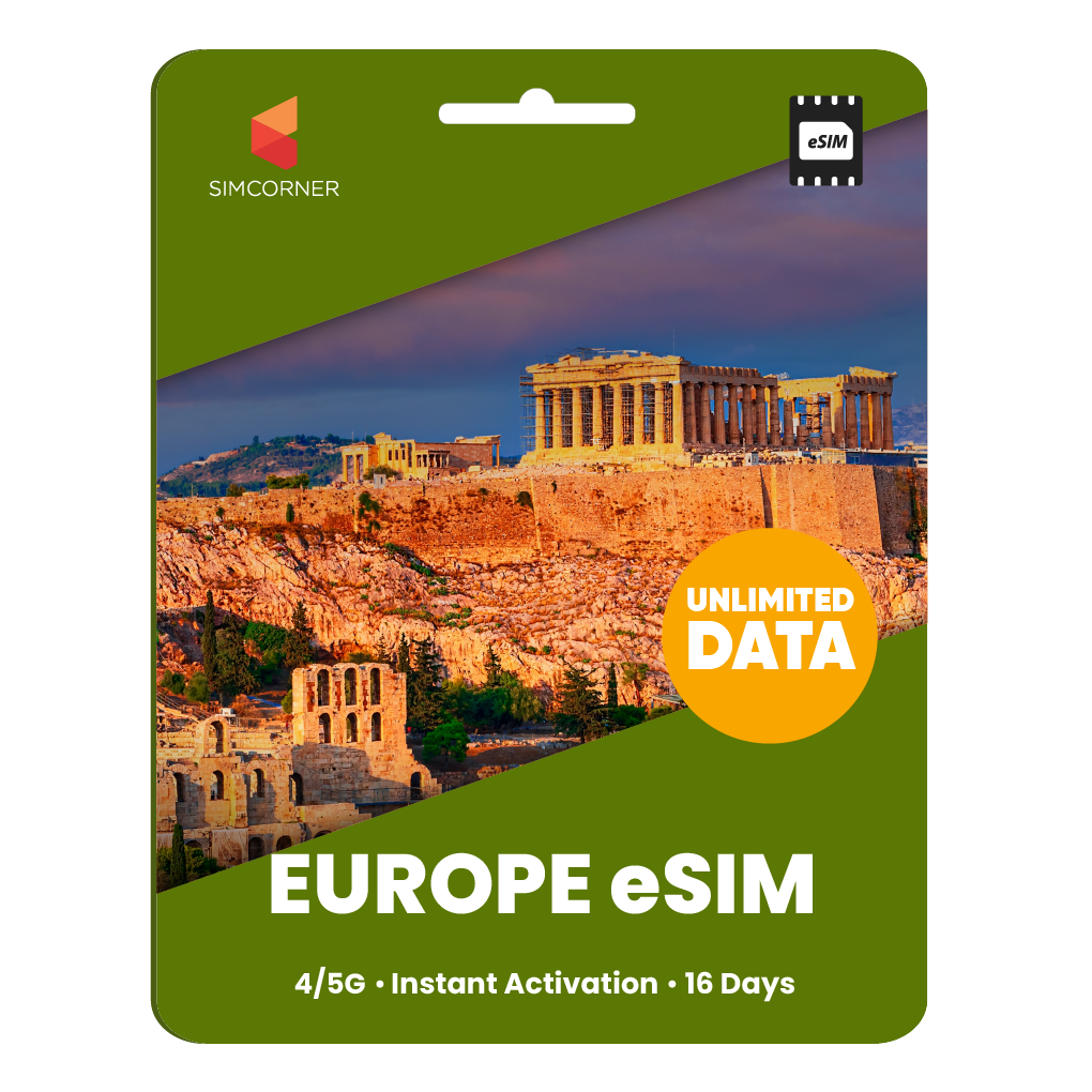 [eSIM] Europe Unlimited Data