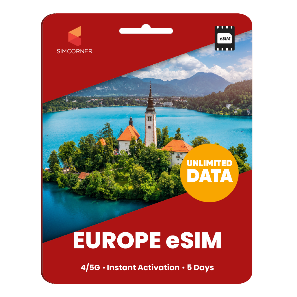 [eSIM] Europe Unlimited Data