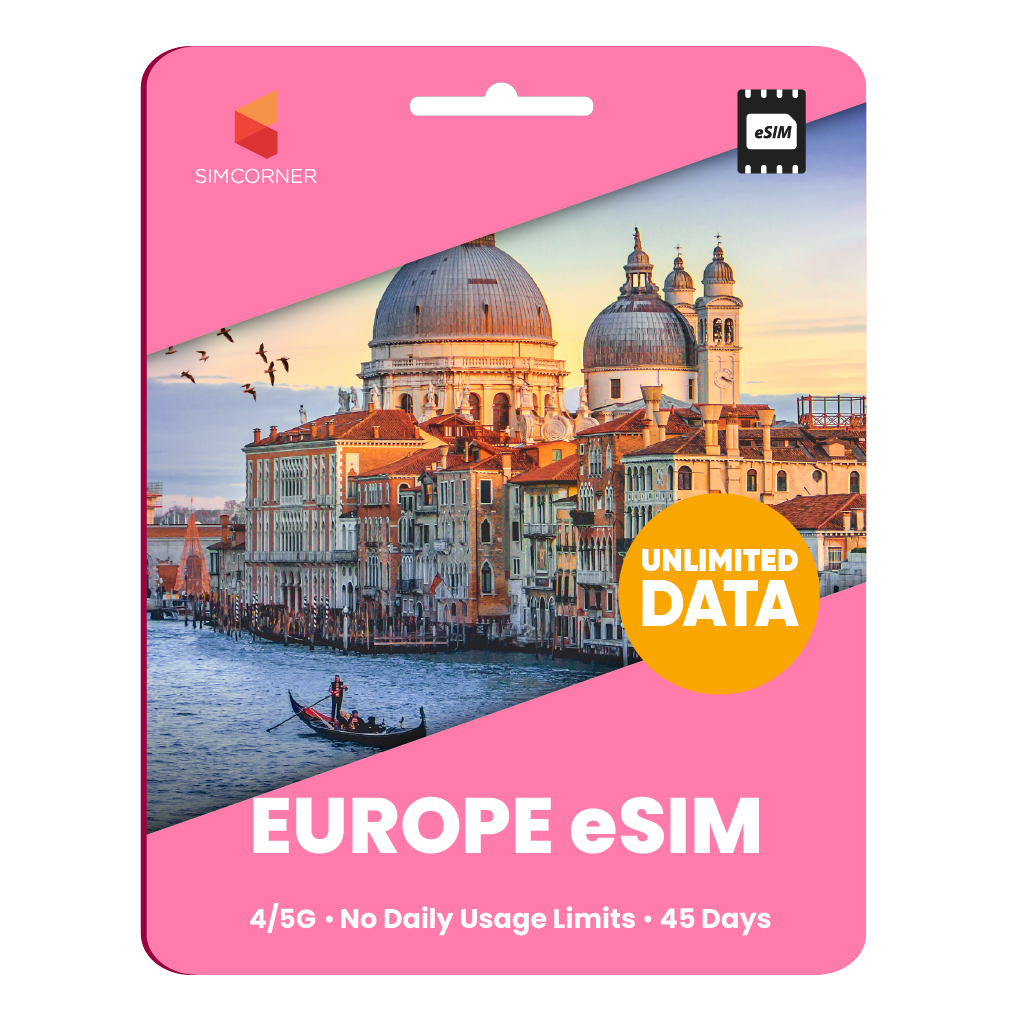 [eSIM] Europe Unlimited Data