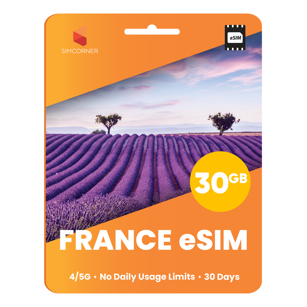 France eSIM: 30GB - 30 Days