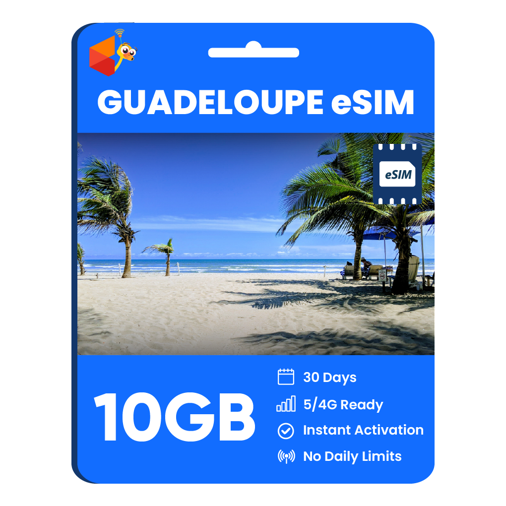 Guadeloupe Data eSIM