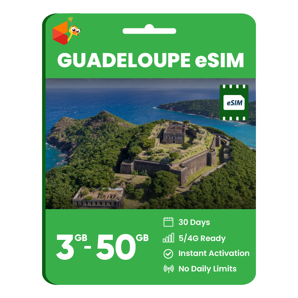 Guadeloupe Data eSIM