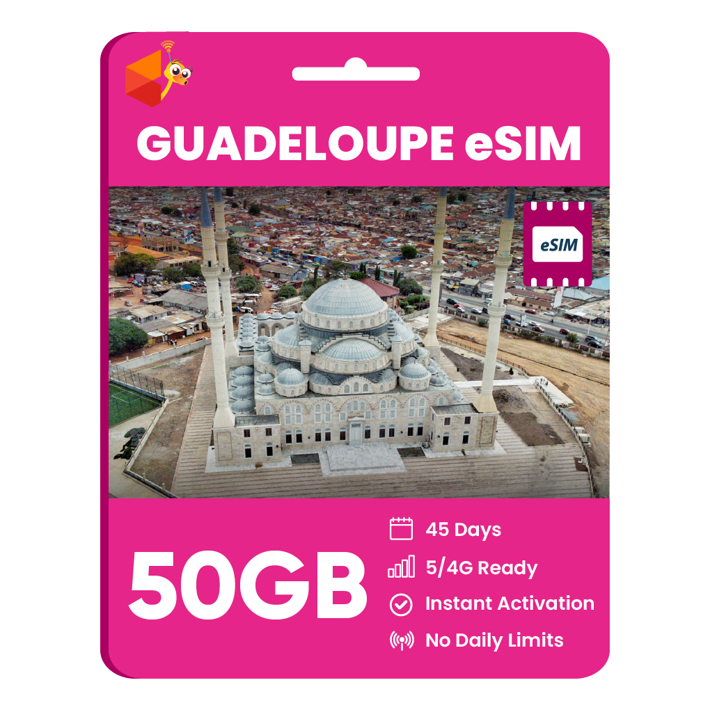 Guadeloupe Data eSIM