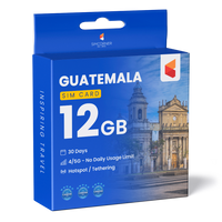 Thumbnail for Guatemala Data SIM Card(12GB)