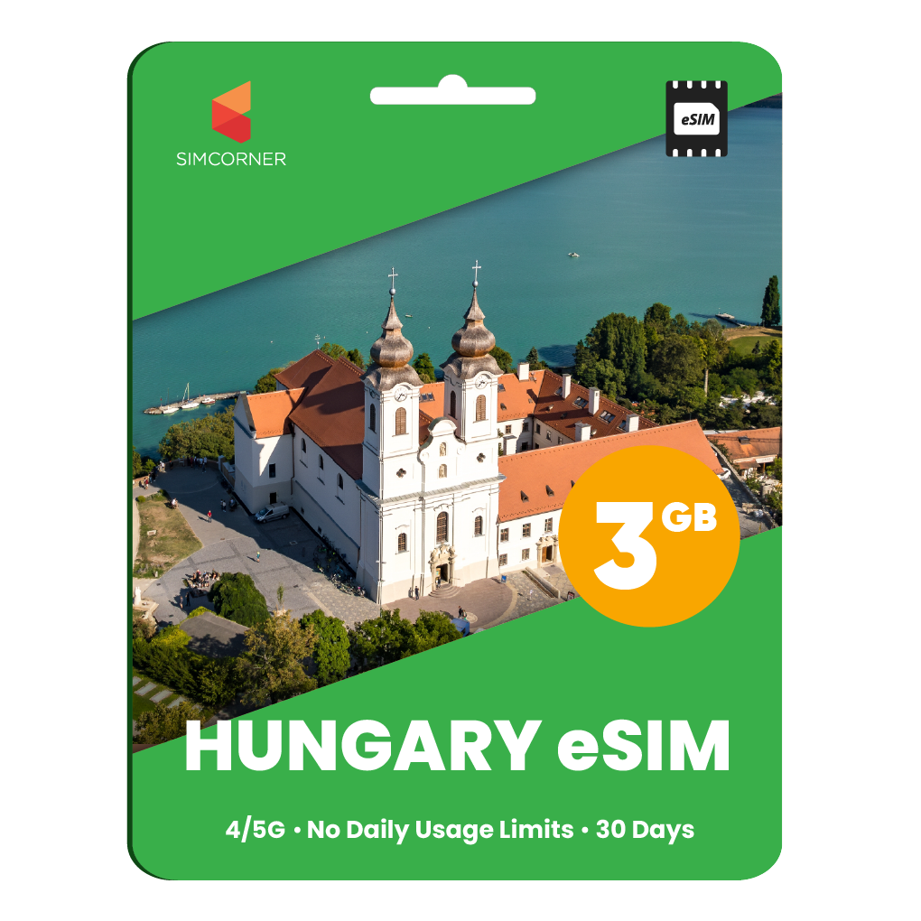 Hungary eSIM: 3GB - 30 Days