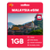 Malaysia eSIM: 1GB - 7 Days