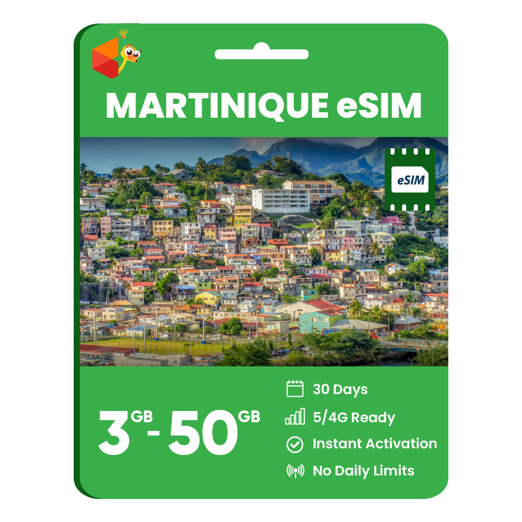 Martinique Data eSIM