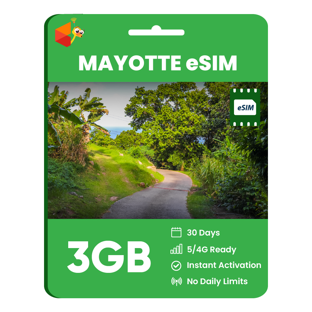 Mayotte Data eSIM