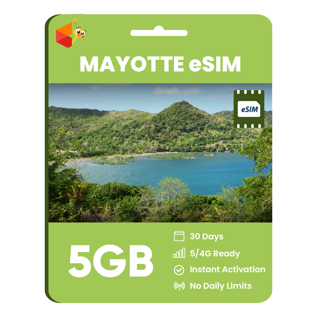 Mayotte Data eSIM
