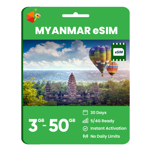 Myanmar Data eSIM