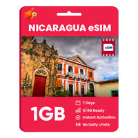 Thumbnail for Nicaragua eSIM: 1GB - 7 Days