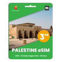Thumbnail for Palestine eSIM: 3GB - 30 Days