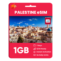 Thumbnail for Palestine eSIM: 1GB - 7 Days