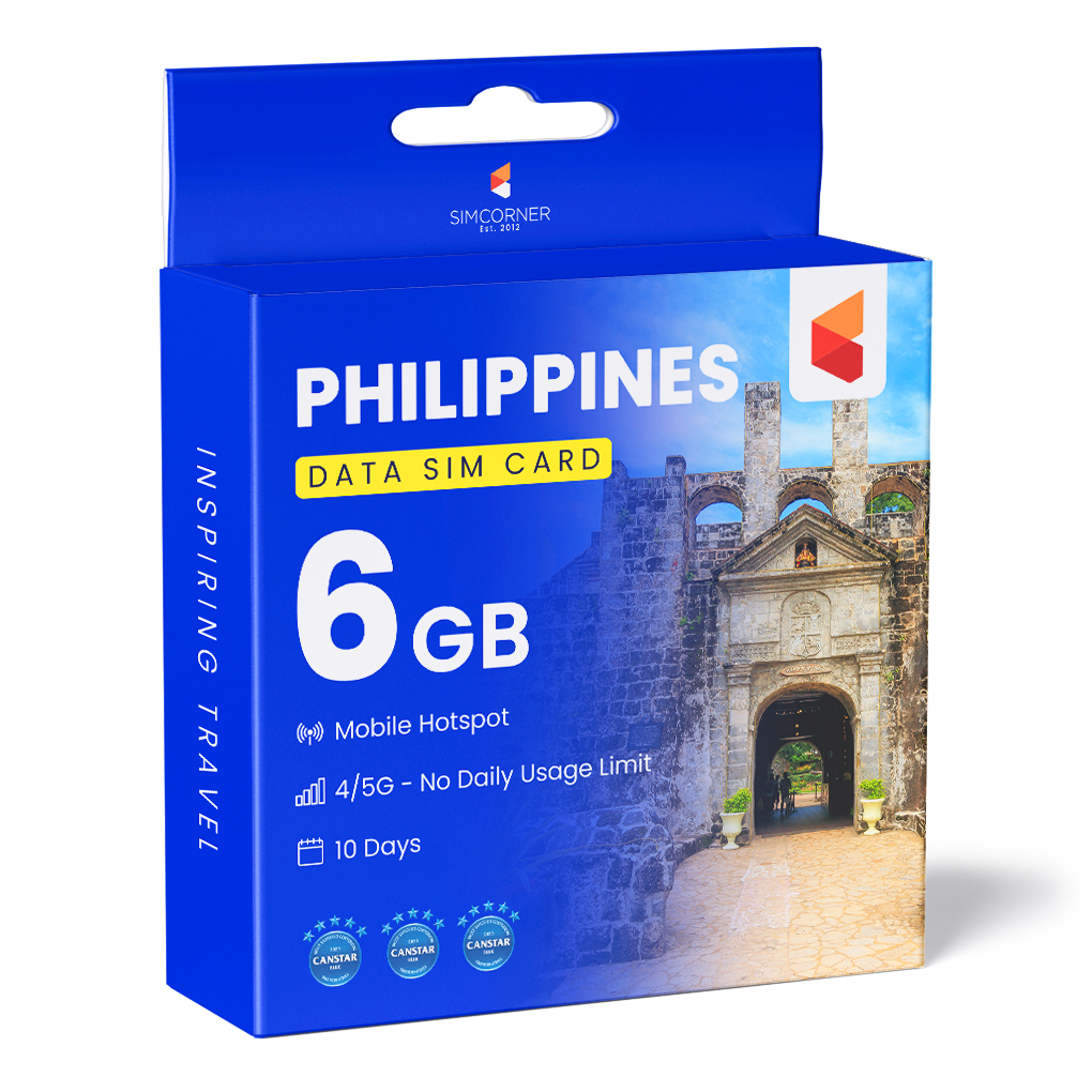 Philippines Data SIM Card (10 day - 6GB)