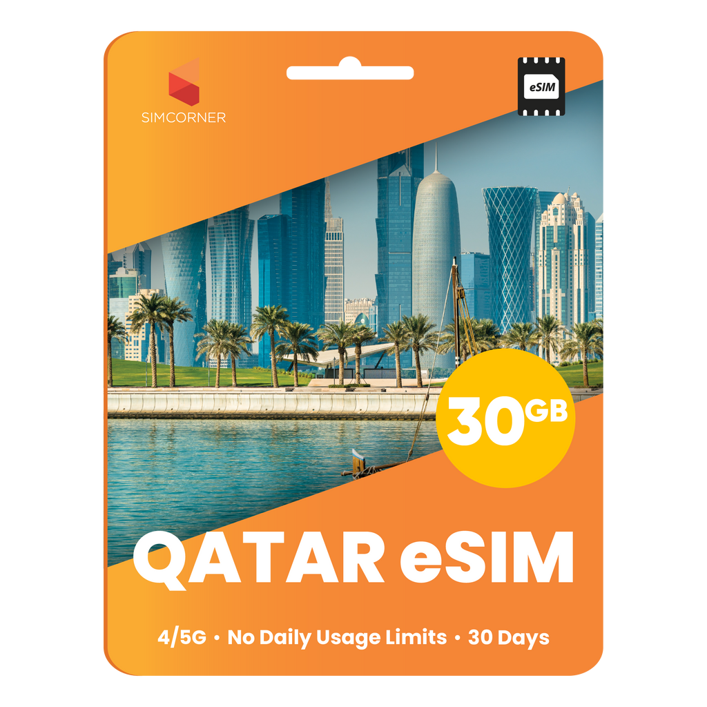 Qatar eSIM: 30GB - 30 Days