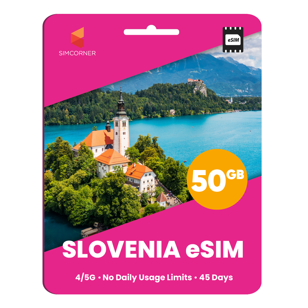 Slovenia eSIM: 50GB - 45 Days
-SimCorner