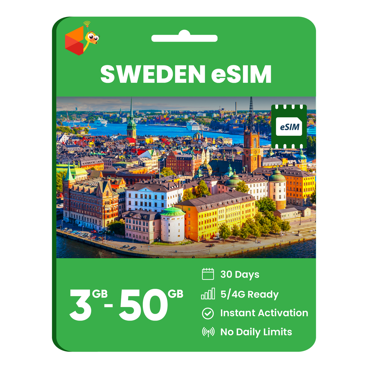 Sweden Data eSIM
