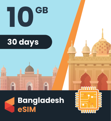 Bangladesh eSIM: 10GB - 30 Days