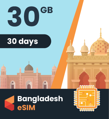 Bangladesh eSIM: 30GB - 30 Days