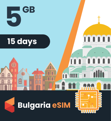 Bulgaria eSIM: 5GB - 15 Days