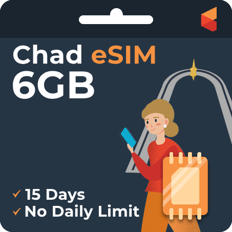 [eSIM] Chad Data eSIM (6GB - 15 Days)