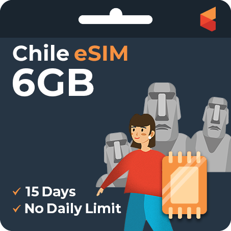 [eSIM] Chile Data eSIM (6GB - 15 Days)