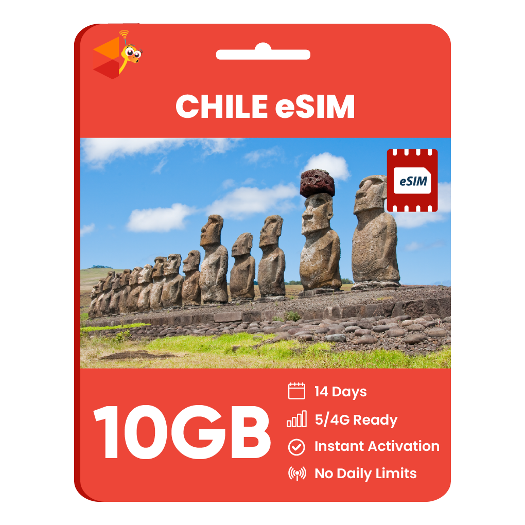 [eSIM] Chile Data eSIM (10GB - 14 Days)
