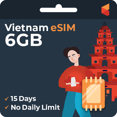 [eSIM] Vietnam Data eSIM (6GB - 15 Days)