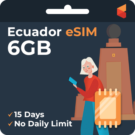 [eSIM] Ecuador Data eSIM (6GB - 15 Days)