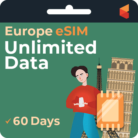 [eSIM] Europe Unlimited Data