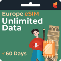 [eSIM] Europe Unlimited Data