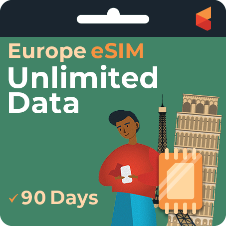 [eSIM] Europe Unlimited Data