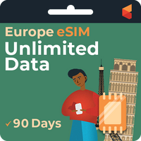 [eSIM] Europe Unlimited Data