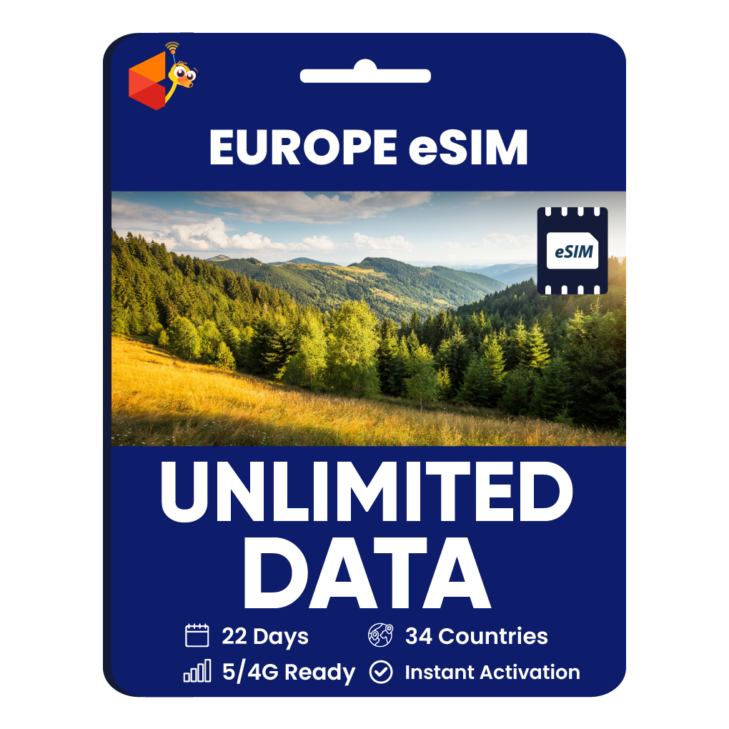 [eSIM] Europe Unlimited Data