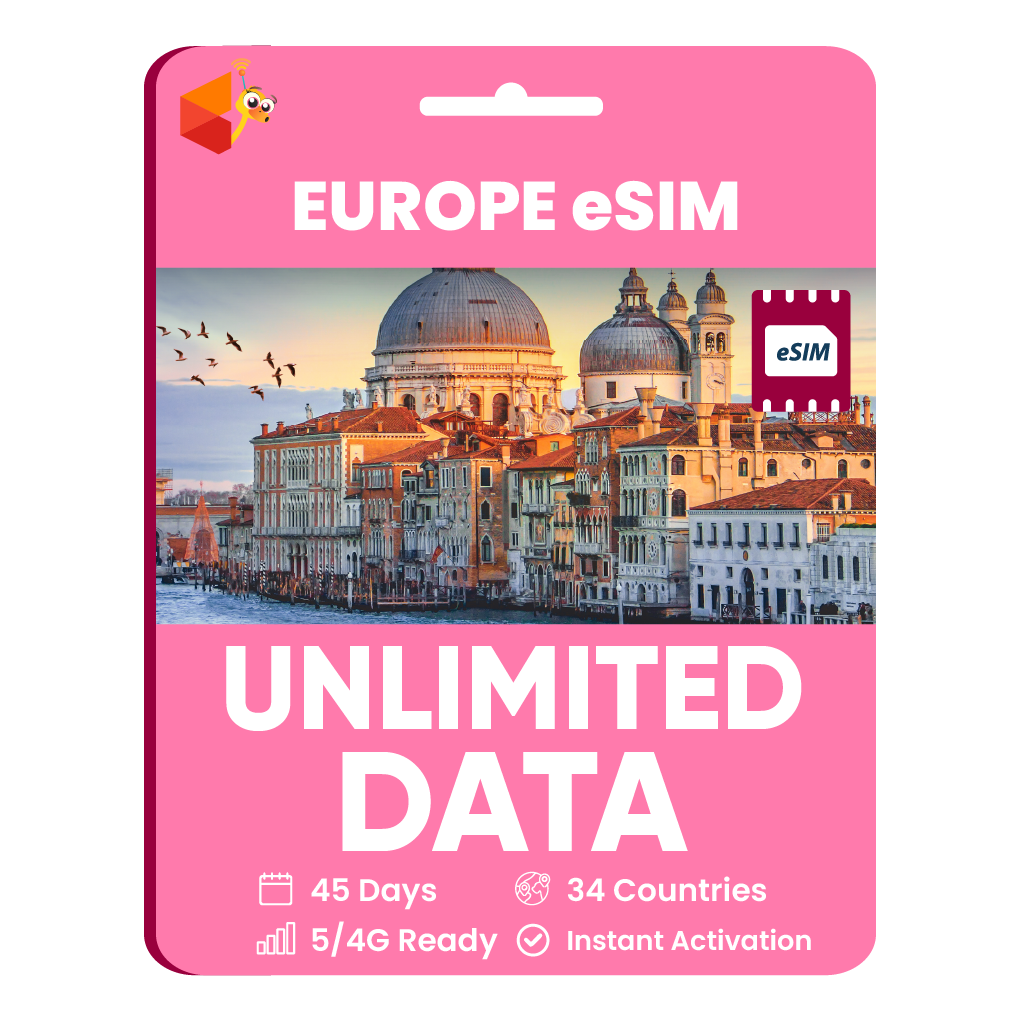 [eSIM] Europe Unlimited Data