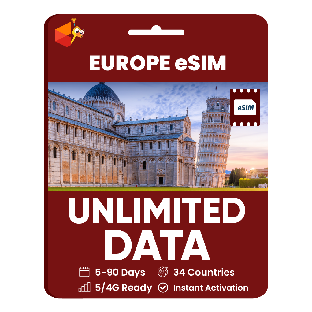[eSIM] Europe Unlimited Data