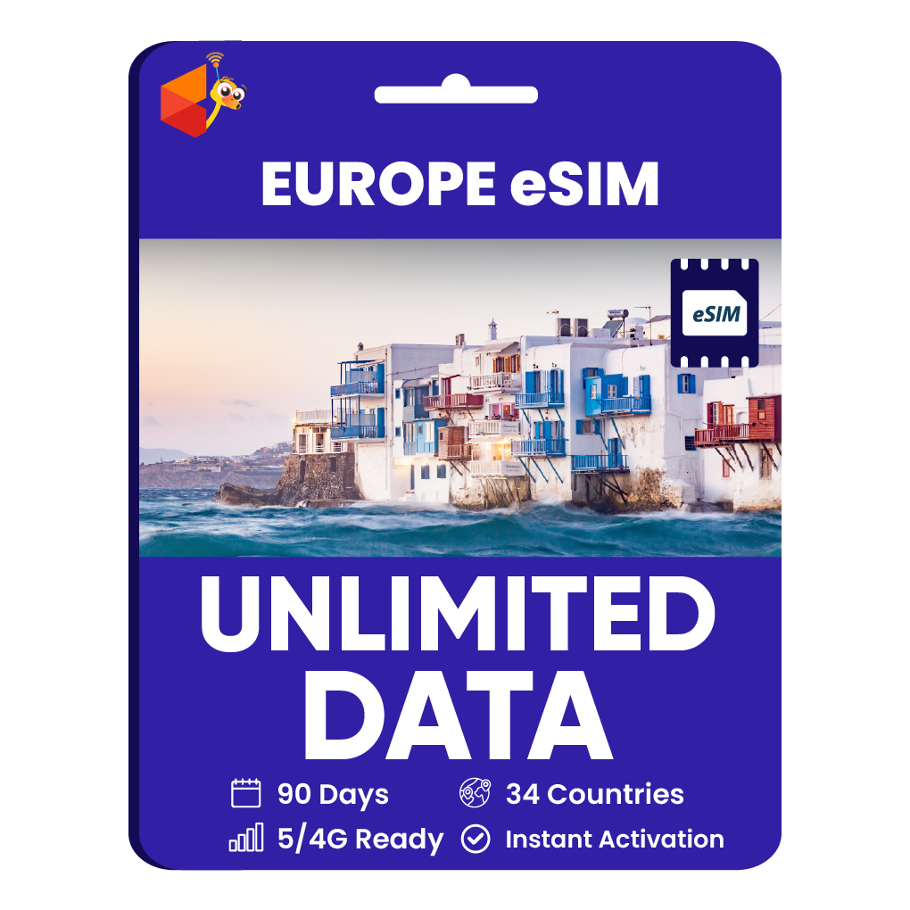 [eSIM] Europe Unlimited Data