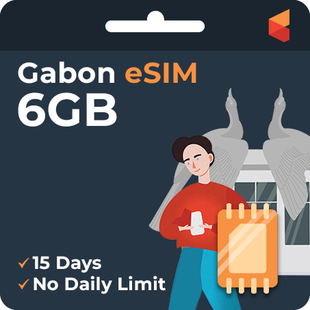 [eSIM] Gabon Data eSIM (6GB - 15 Days)