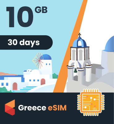 Greece eSIM: 10GB - 30 Days