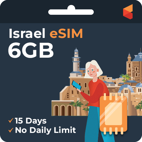 [eSIM] Israel Data eSIM (6GB - 15 Days)